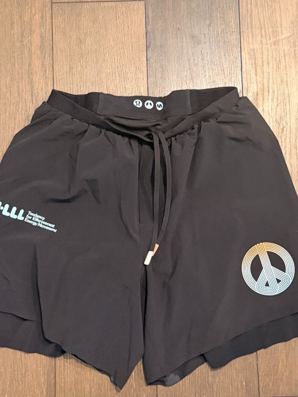 lululemon x Mad Happy Men's Shorts 5" Inseam- Size Small - Black